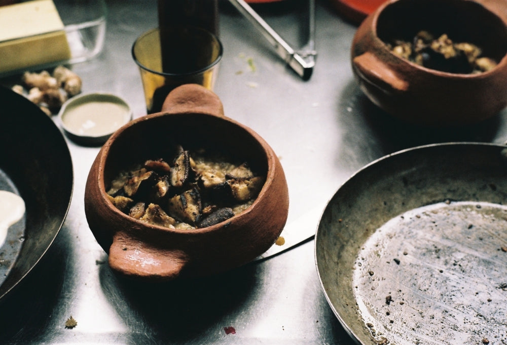 Buckwheat, Mushroom + Chestnut Risotto