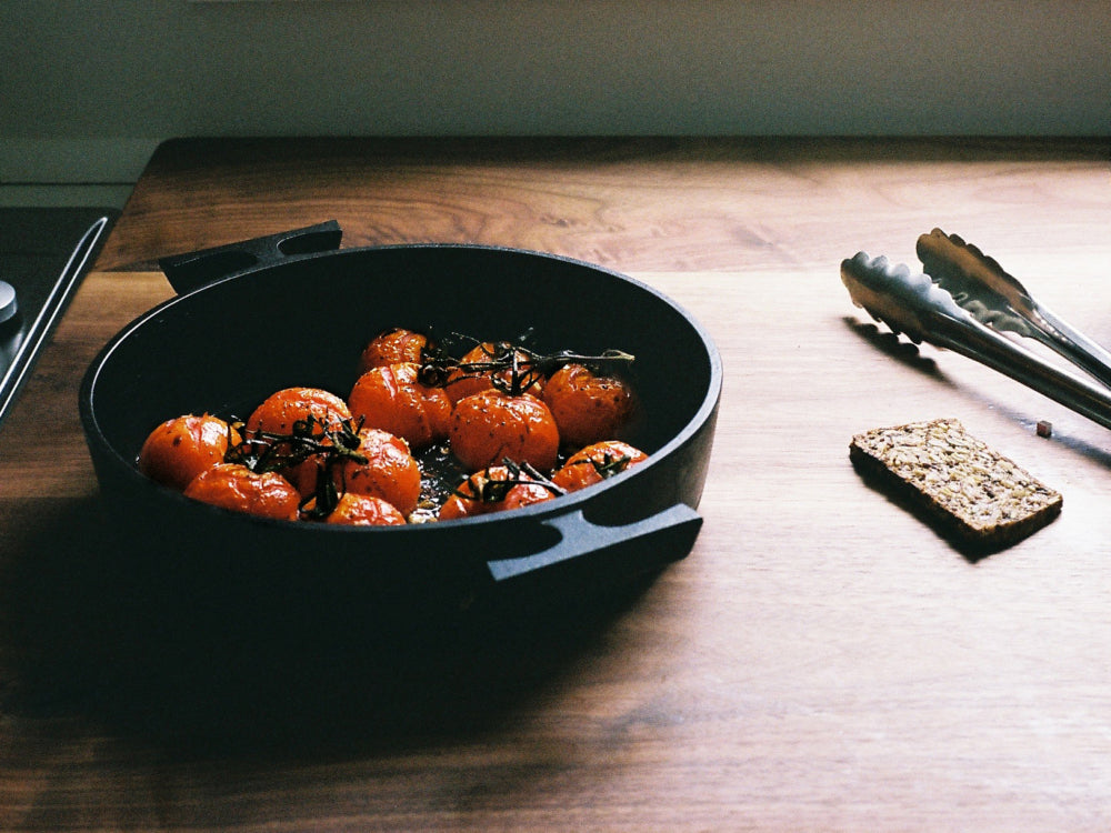 Roasted Tomatoes with Garlic + Balsamic
