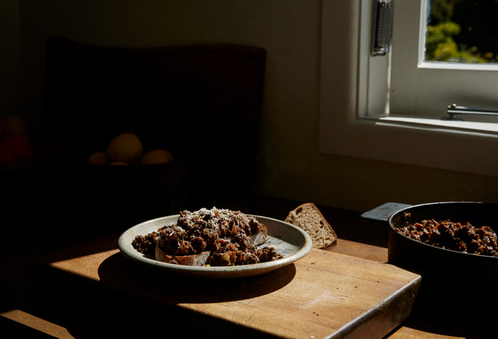Mushroom Bolognese