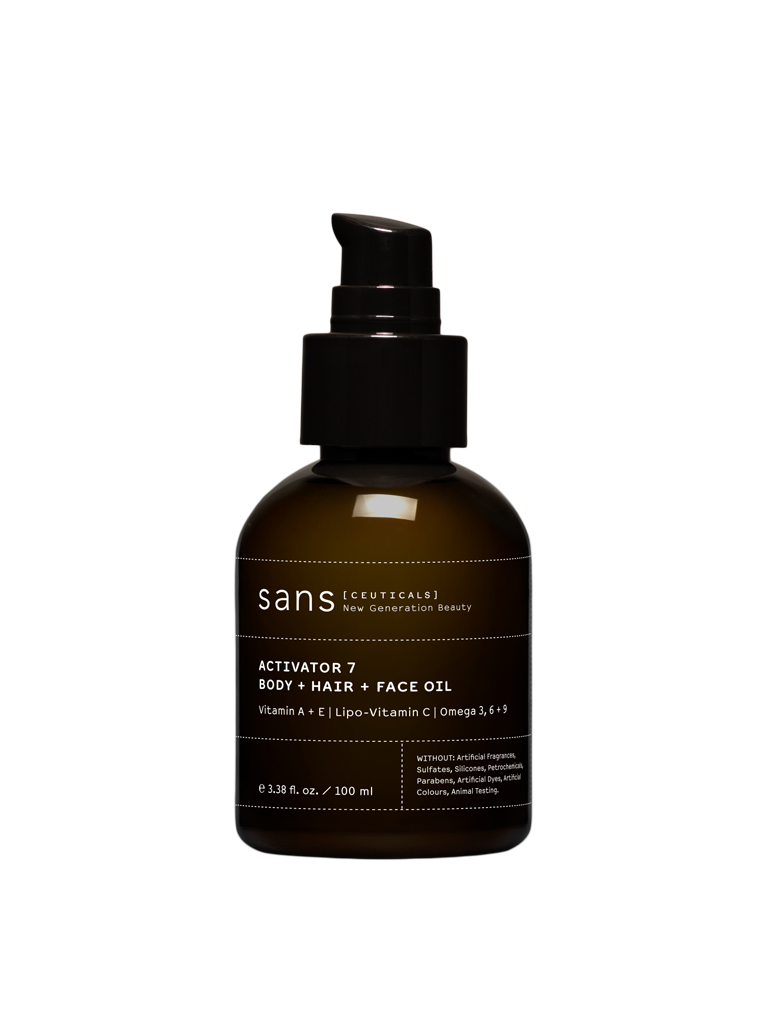 Activator 7 身体+头发+面部护理油| sans [ceuticals] – Sans